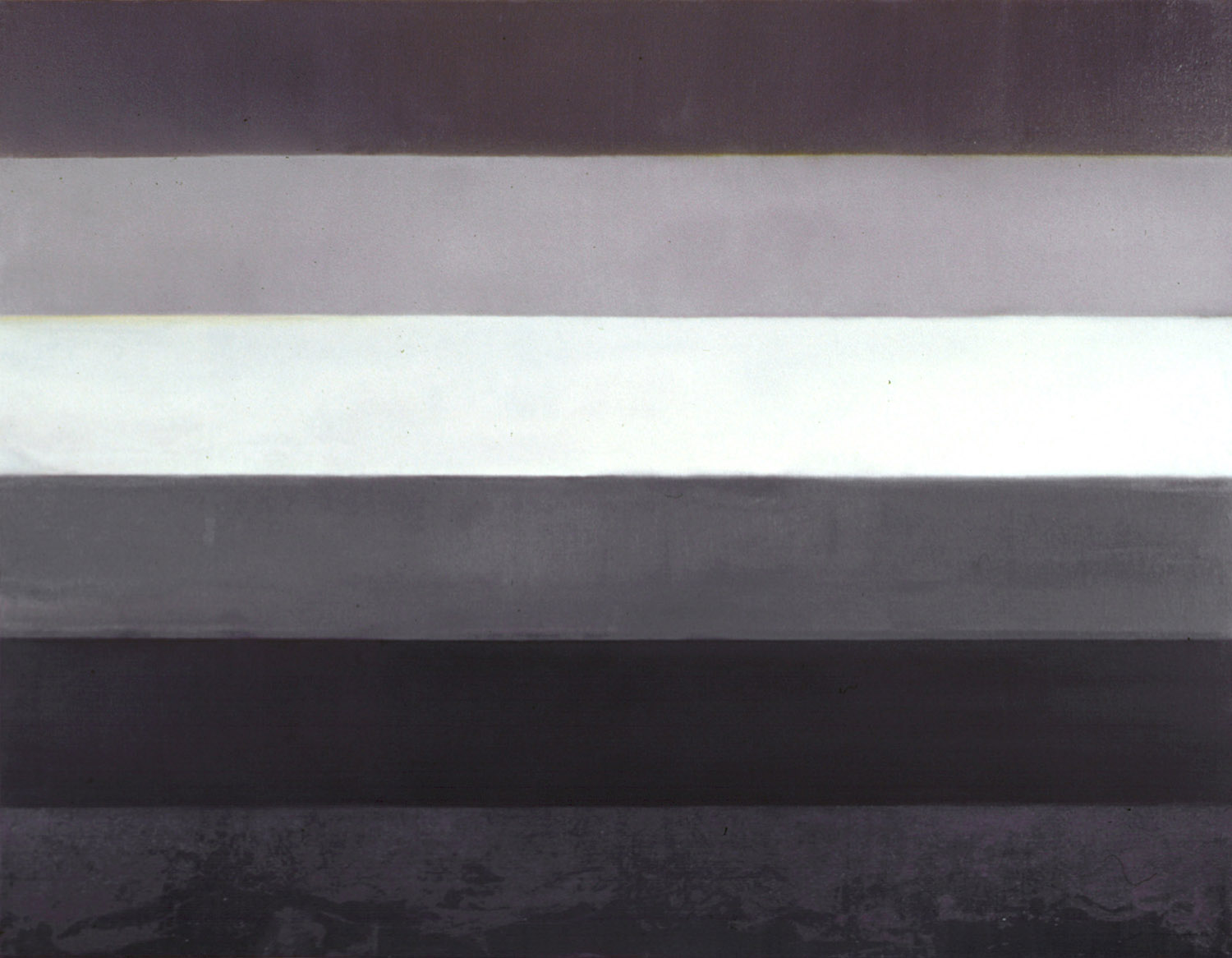 gray flag #5 >huile sur toile > 46 x 114 cm > 2016