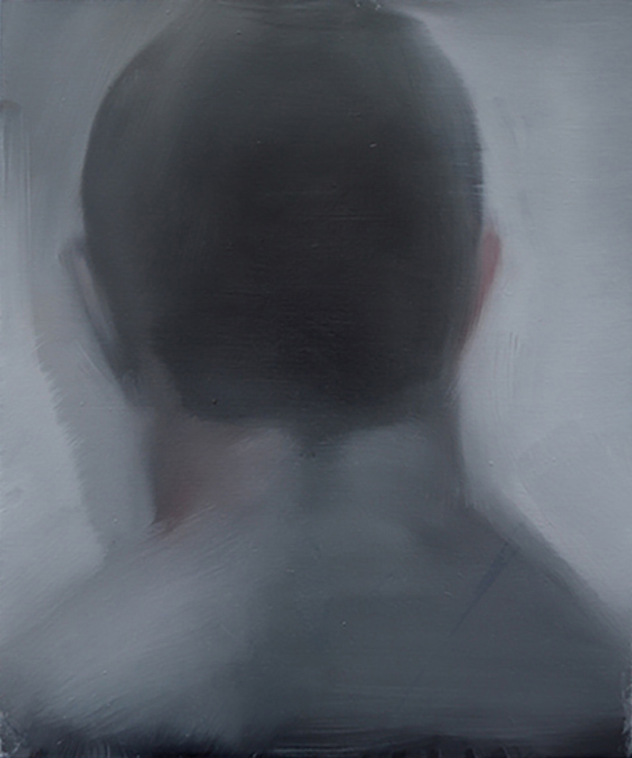 John Doe 6 > huile sur toile > 55 x 64 cm > 2014 