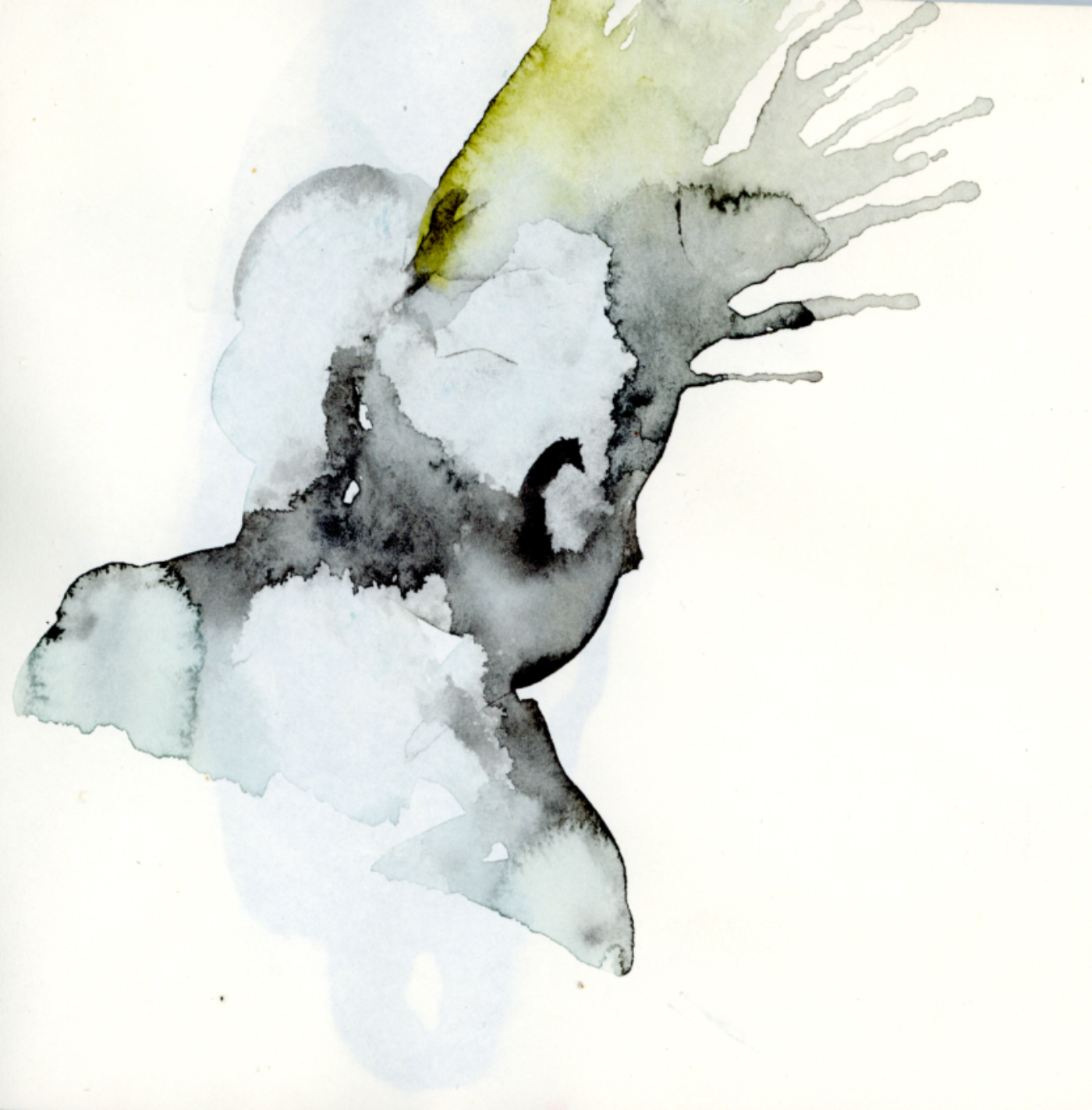 Blow > aquarelle sur papier