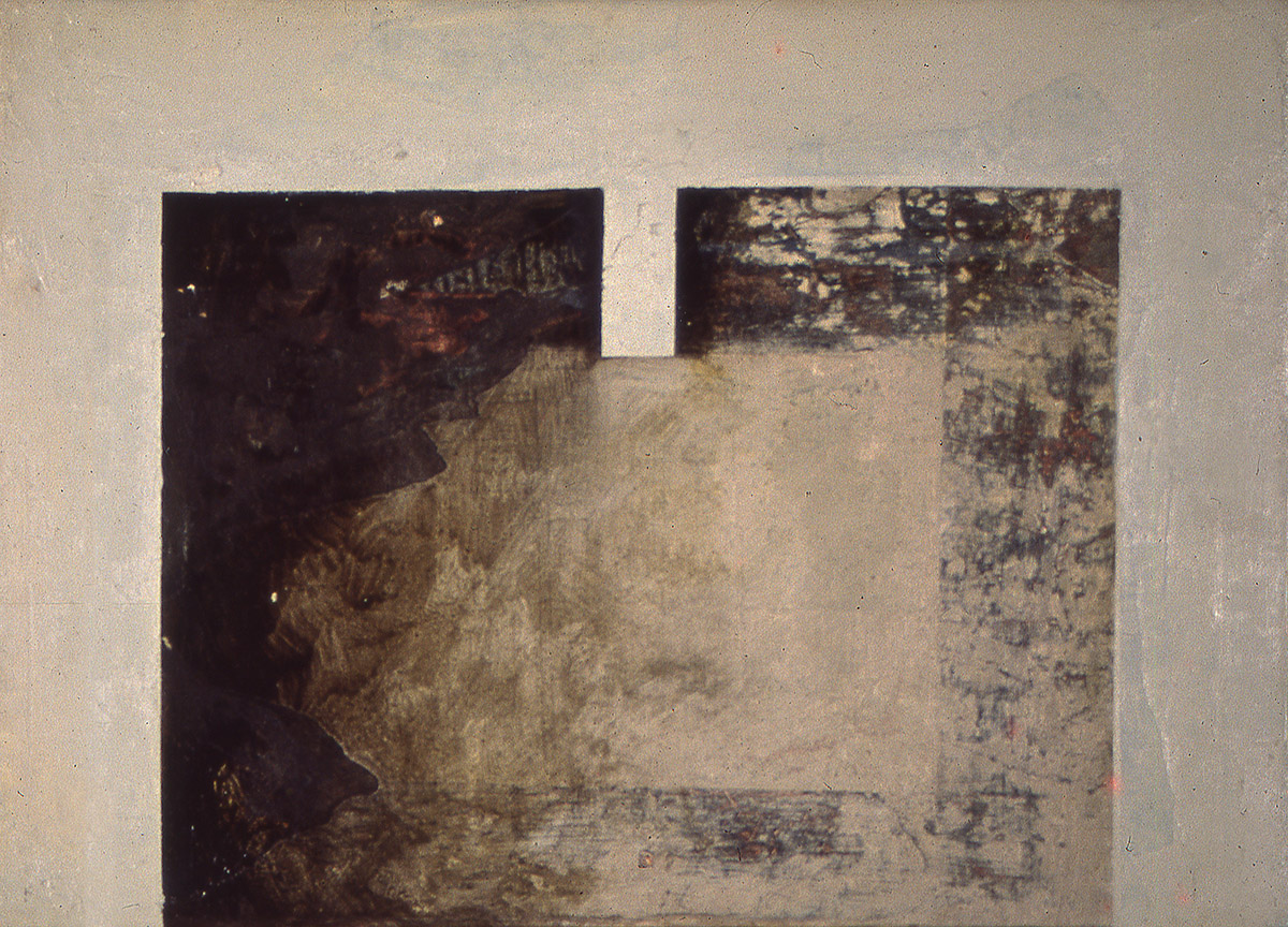 éclisse > huile sur toile > 41 x 33 cm > 1989